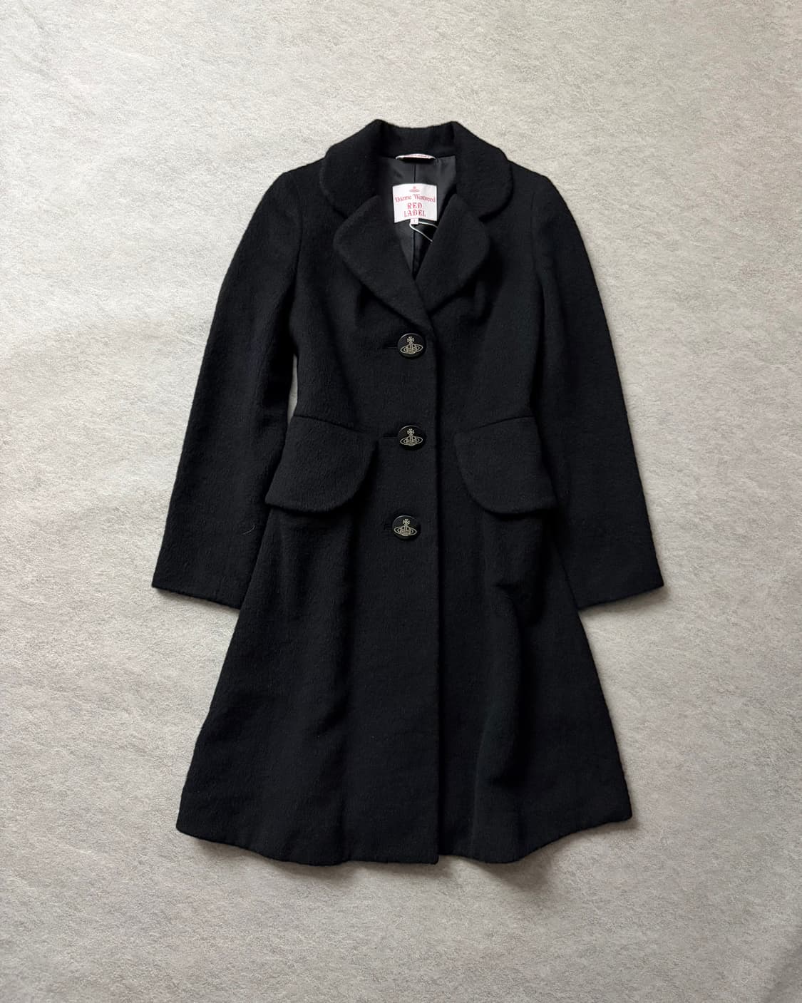 비비안웨스트우드 싱글 울 코트 상품이미지1