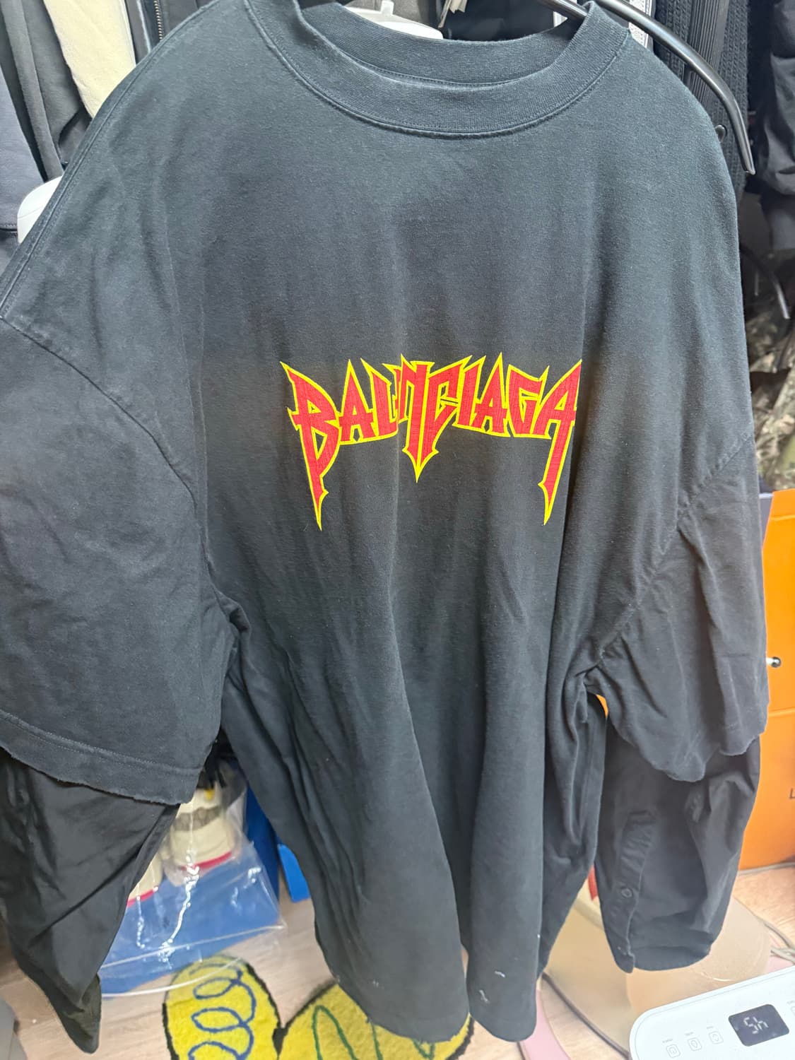 발렌시아가 메탈리카 반팔 셔츠 상품이미지1