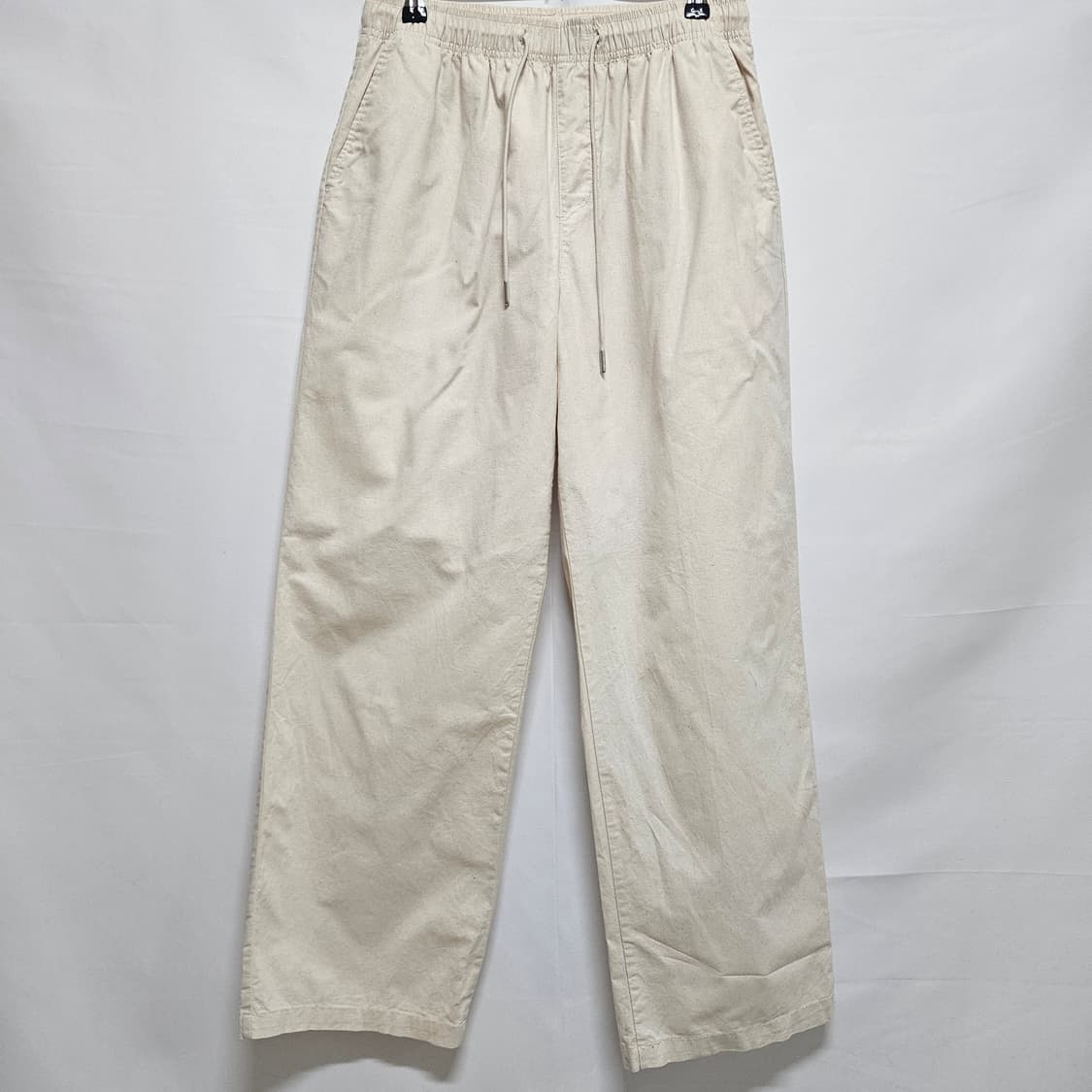 수아레 린넨 밴딩 와이드 팬츠 M 상품이미지1