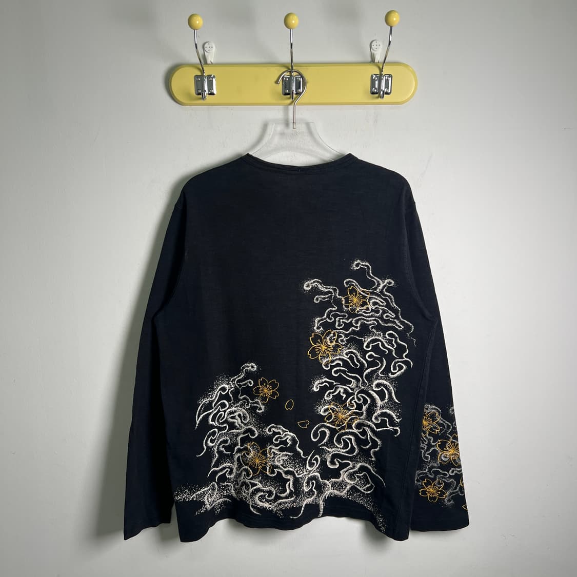 jpn vtg 오리엔탈 롱슬리브 긴팔 티셔츠 XL 상품이미지3