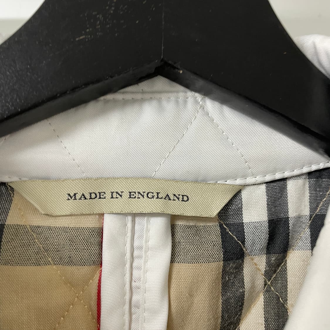 버버리 퀄팅 자켓 아이보리 S(W)  상품이미지4