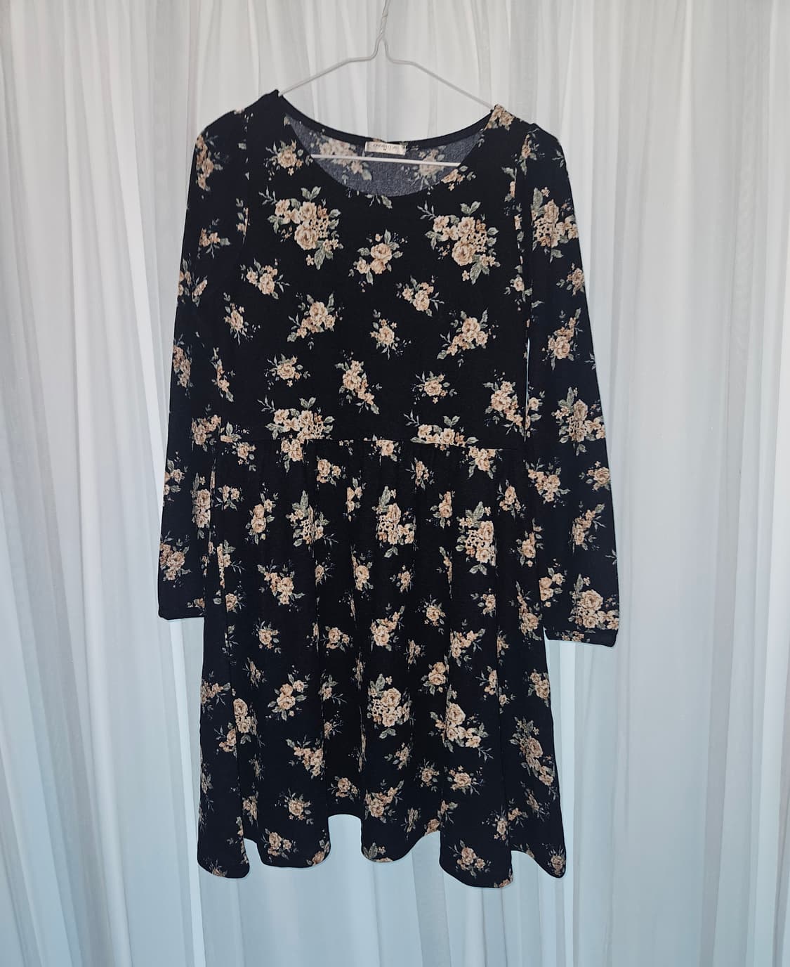 cinema club 플라워 네이비 원피스 니혼진 공겜여주 히메갸루 모리 상품이미지1