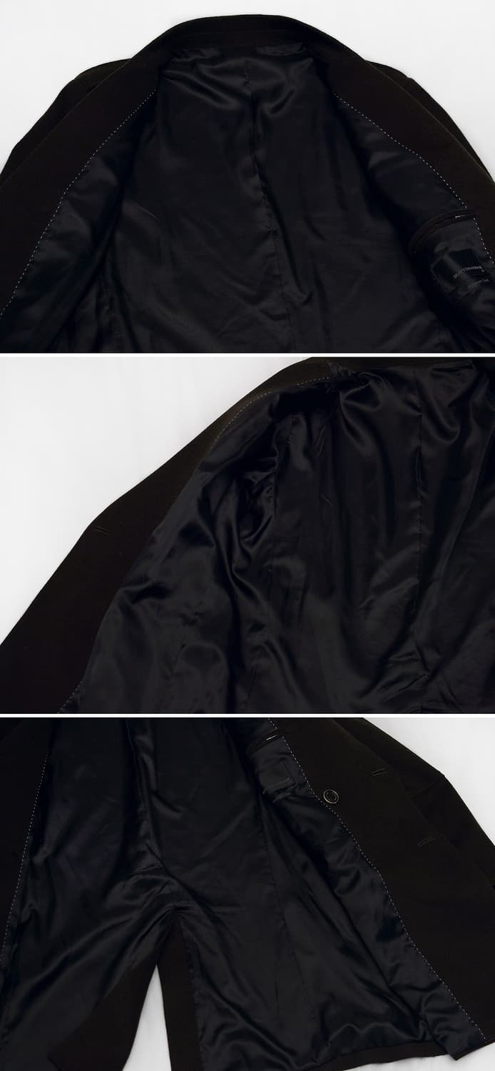 버튼옴므 제일모직 울캐시미어 핸드메이드 클래식 더블 코트 (100) 상품이미지7