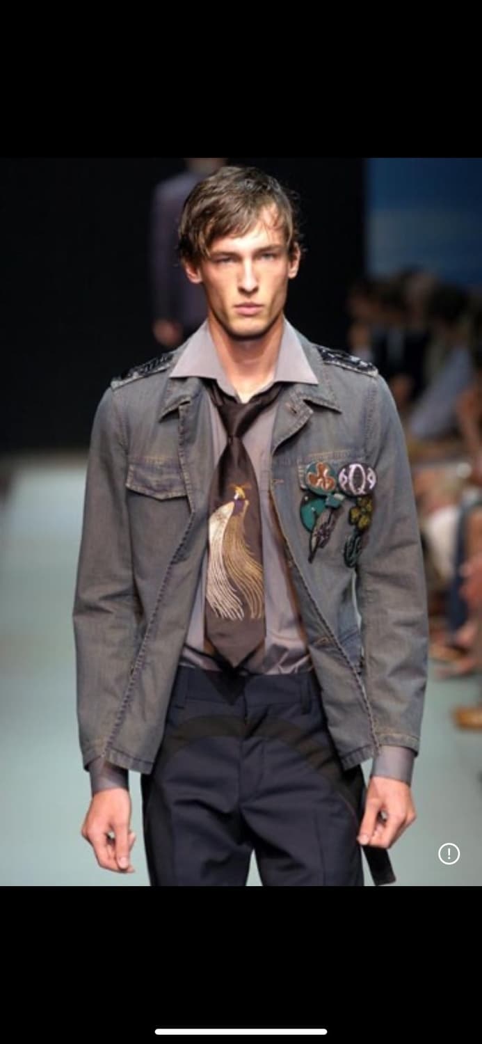 05SS Prada Belted Military Jacket 상품이미지9