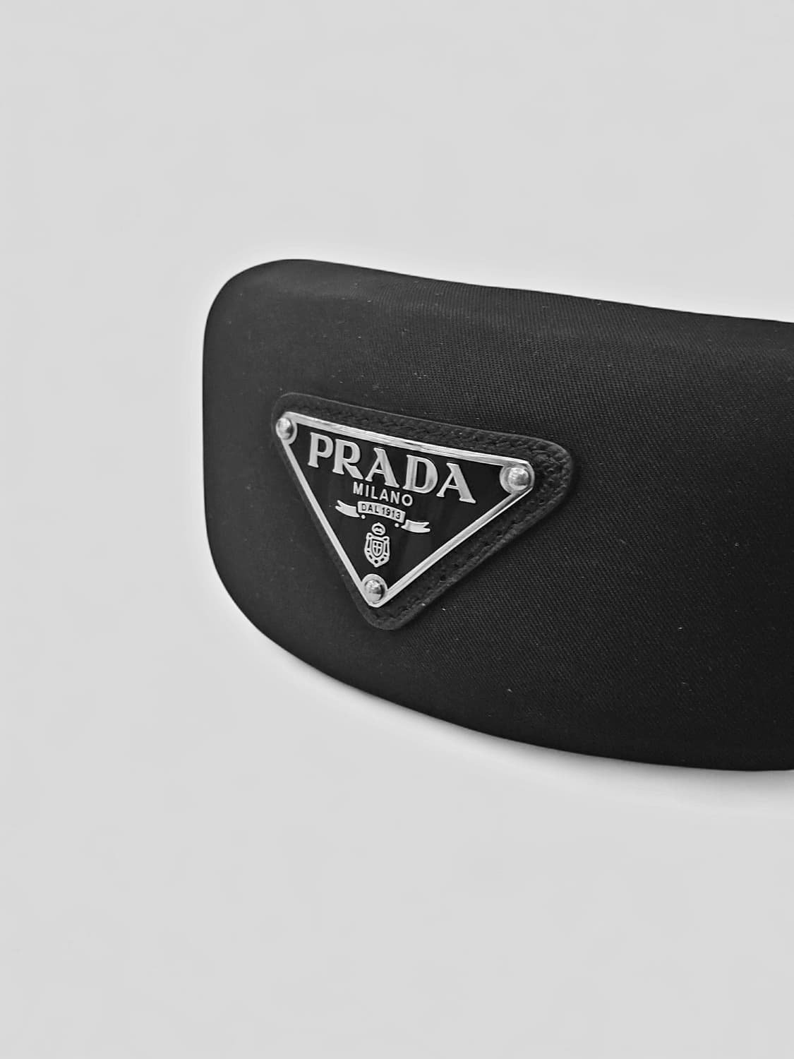 프라다 리나일론 헤어밴드 블랙 상품이미지3