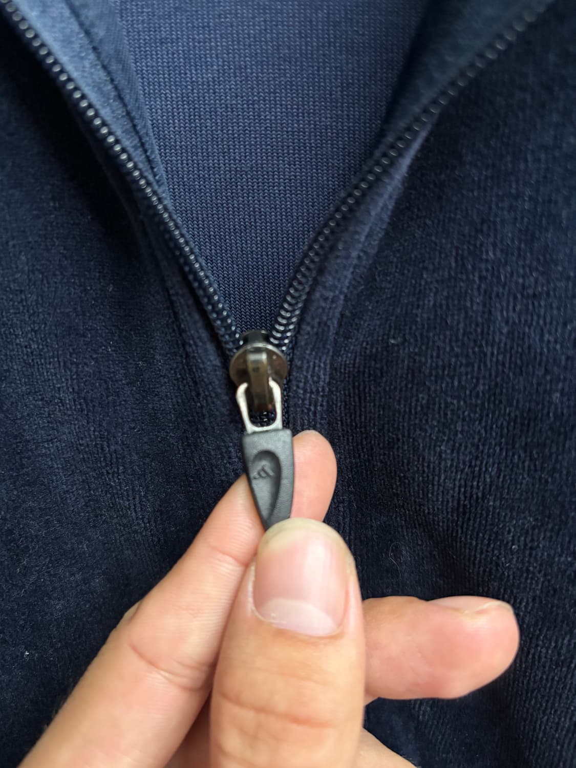 00s 아디다스 벨벳 네이비 져지 상품이미지5