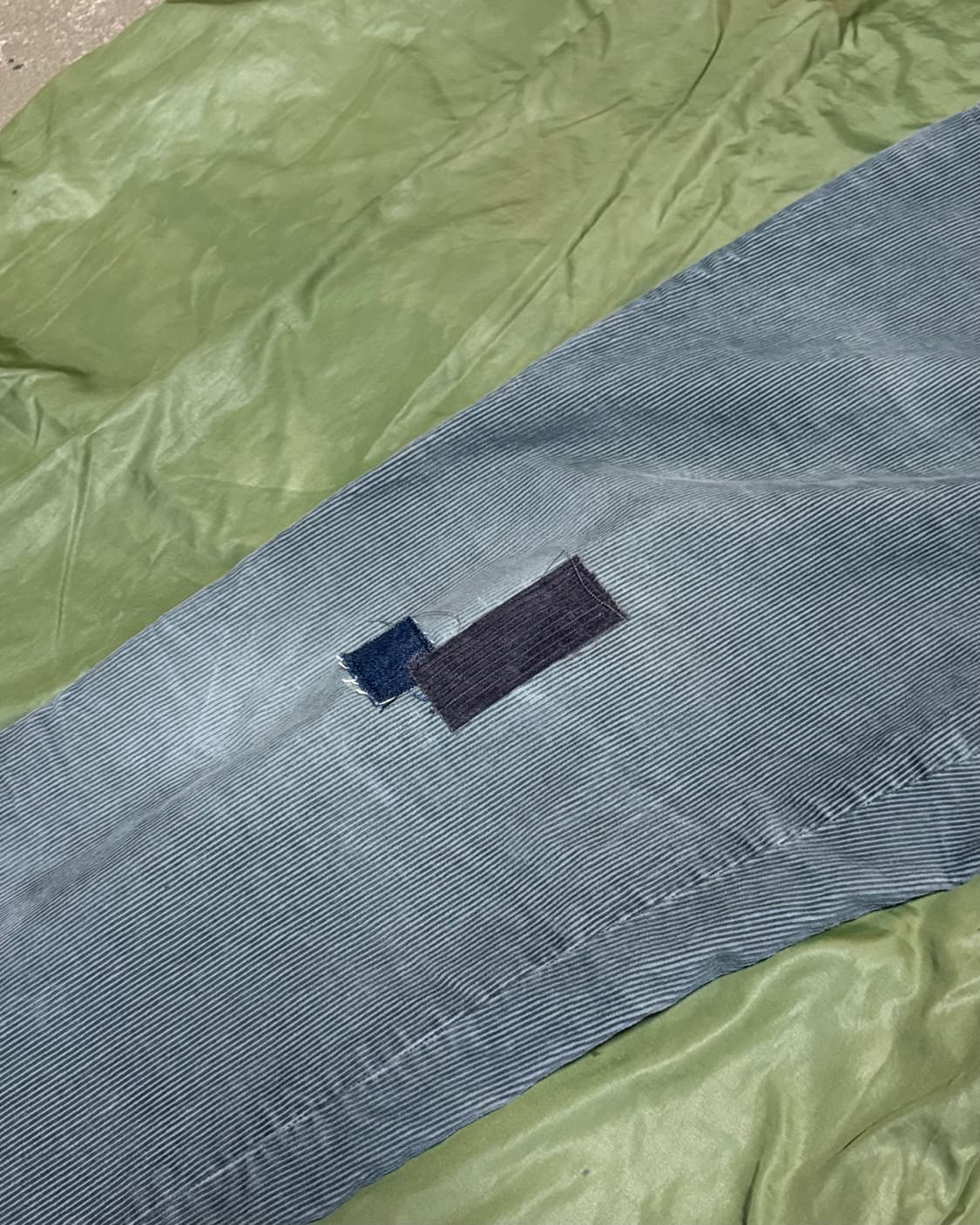 폴로 랄프로렌 스트레치 클래식 핏 패치워크 코듀로이 팬츠 36 [그레이] 상품이미지4