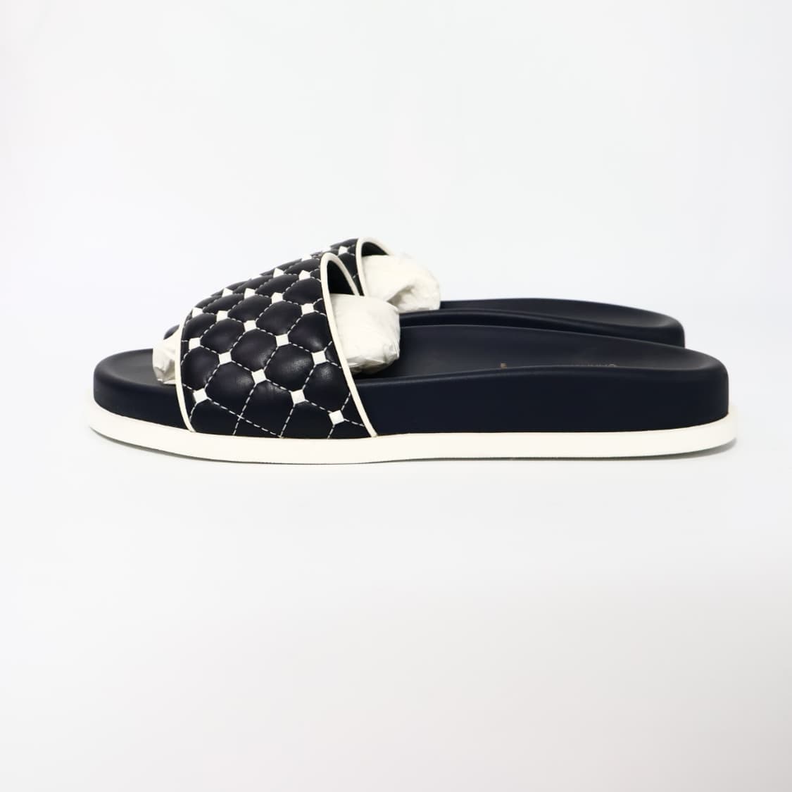 발렌티노 네이비 락스터드 스파이크 슬리퍼 36/230 상품이미지7