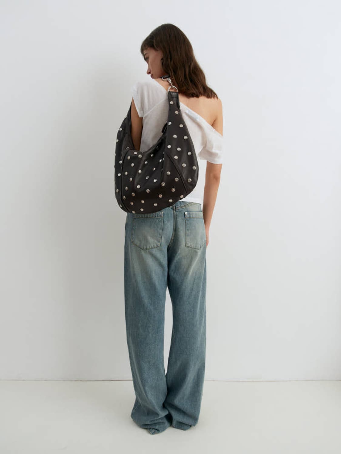 기마구아스 가죽 스터드 숄더백 Studs Bag 상품이미지3