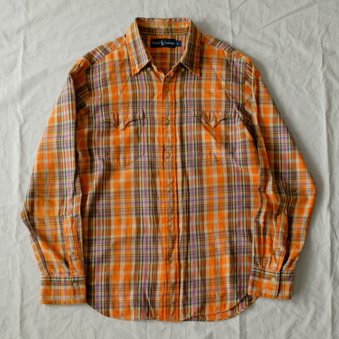 Polo Ralph Lauren Cherk Western Shirt 상품이미지2