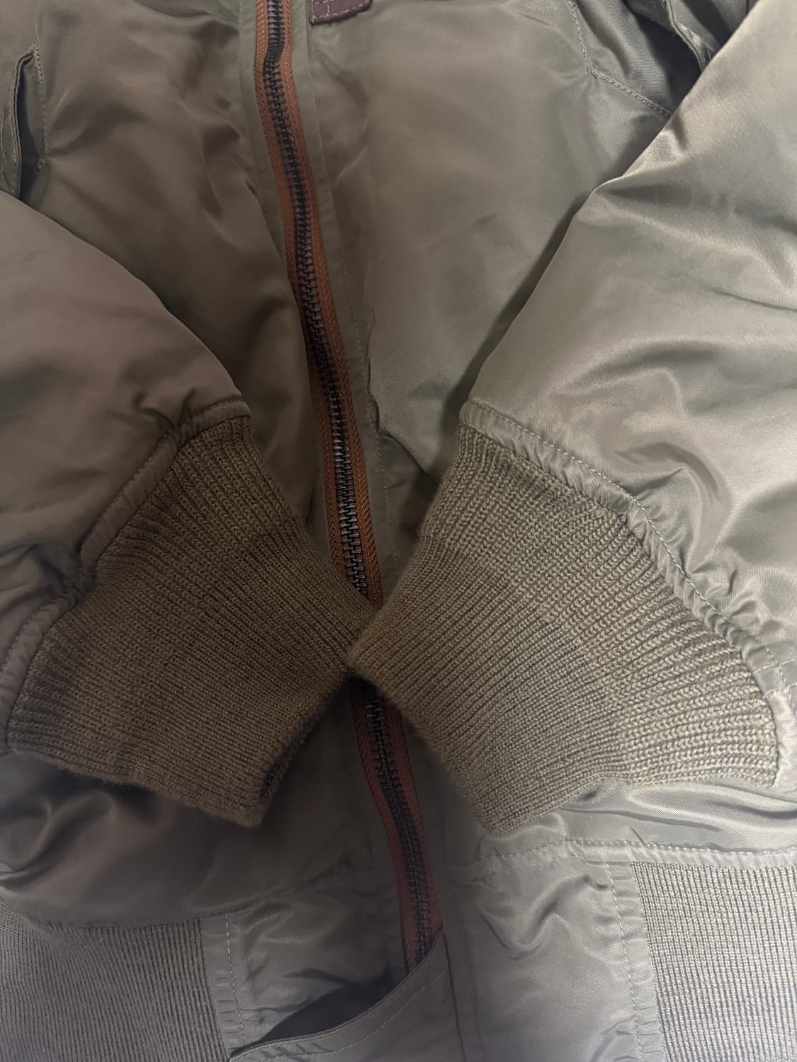 브론슨 L-2B 항공자켓 올리브 44 상품이미지4