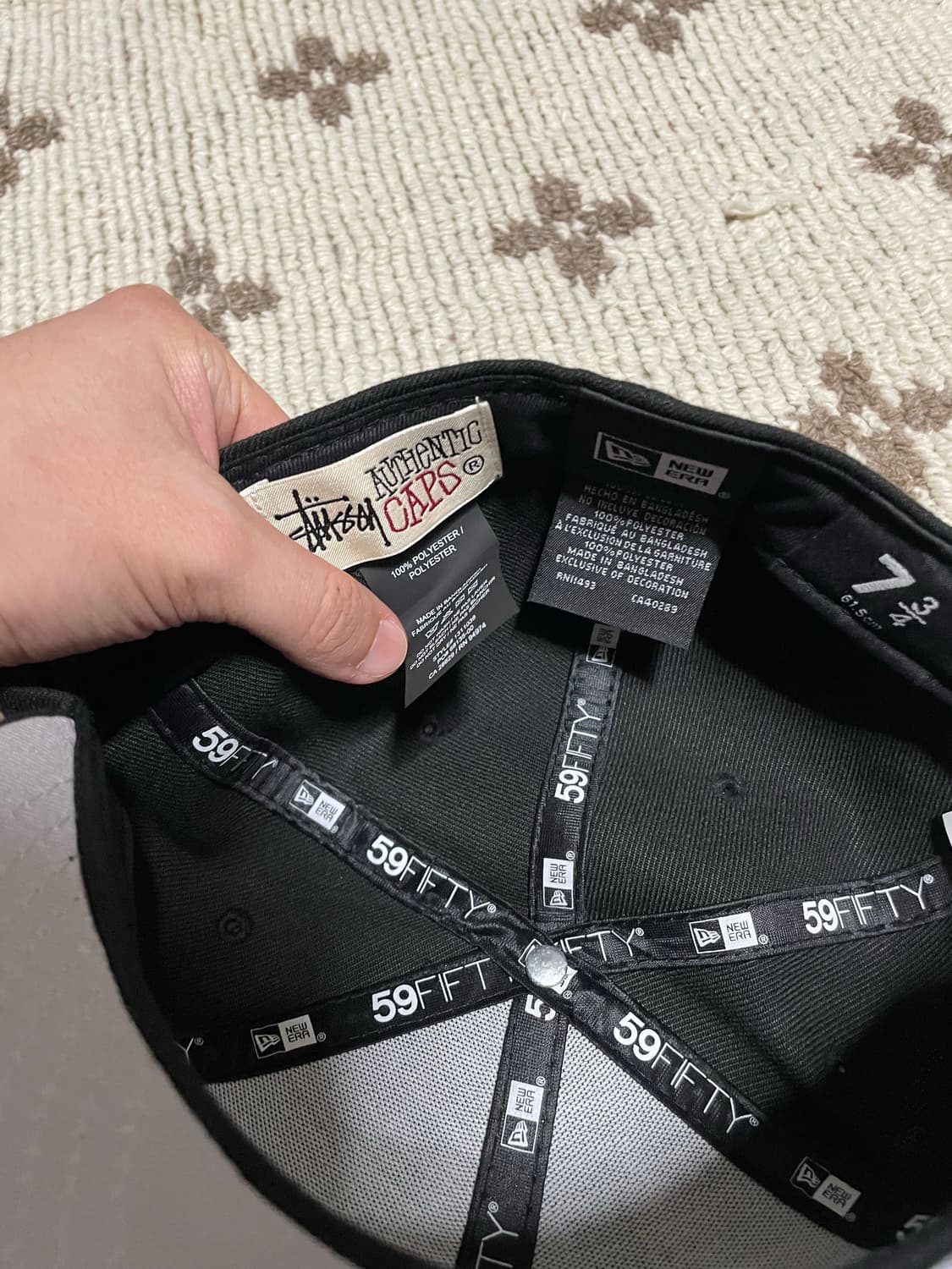 스투시 뉴에라 59fifty 7 3/4 상품이미지5