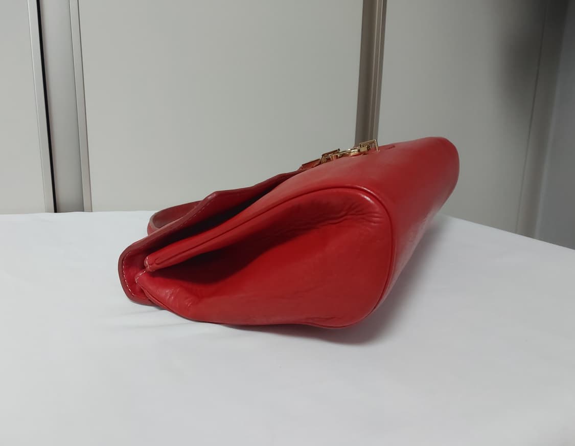 페라가모 빈티지 간치니 탑핸들 레더백 (정품) 상품이미지5