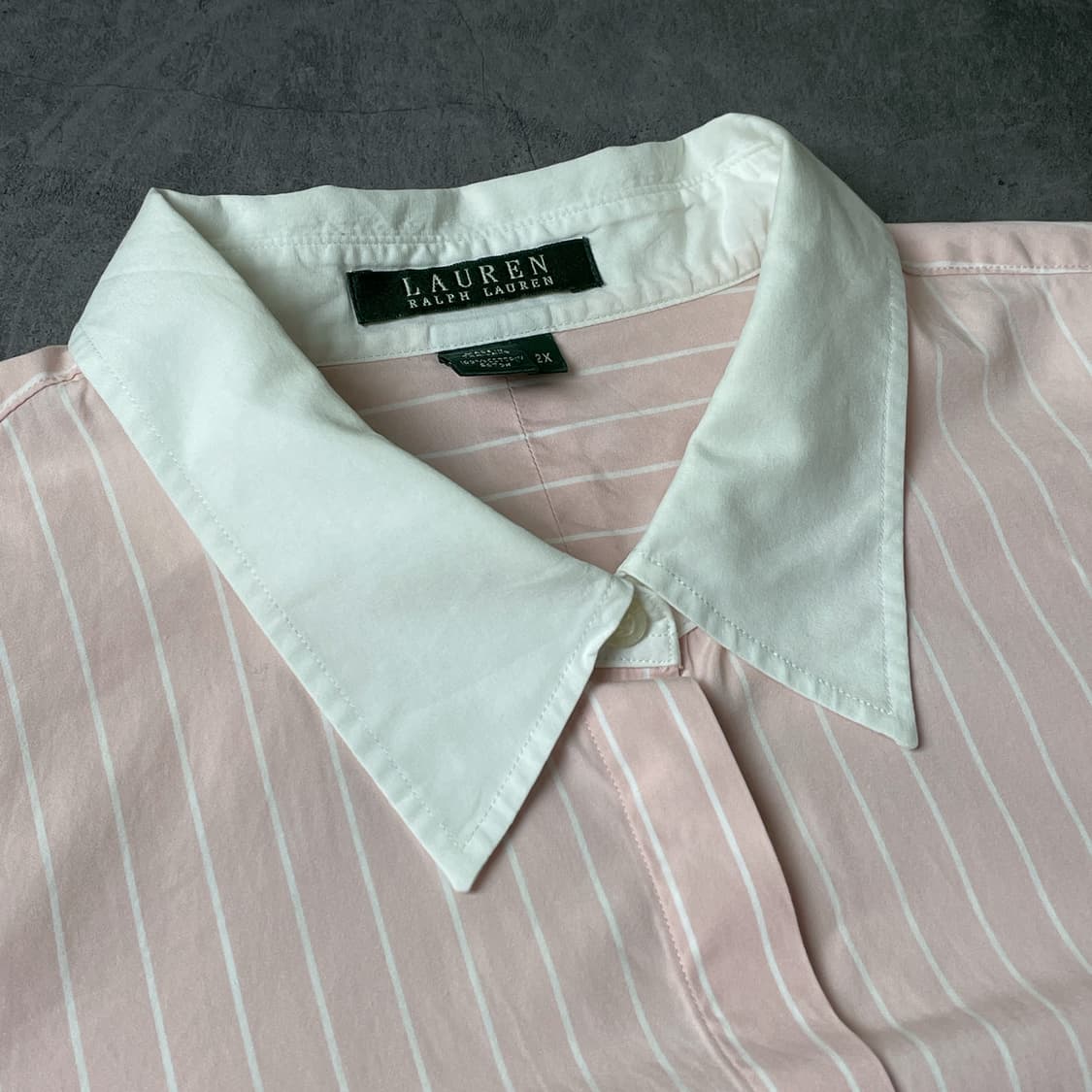 RALPH LAUREN 랄프로렌 빈티지 스트라이프 코튼셔츠 A00308 상품이미지2