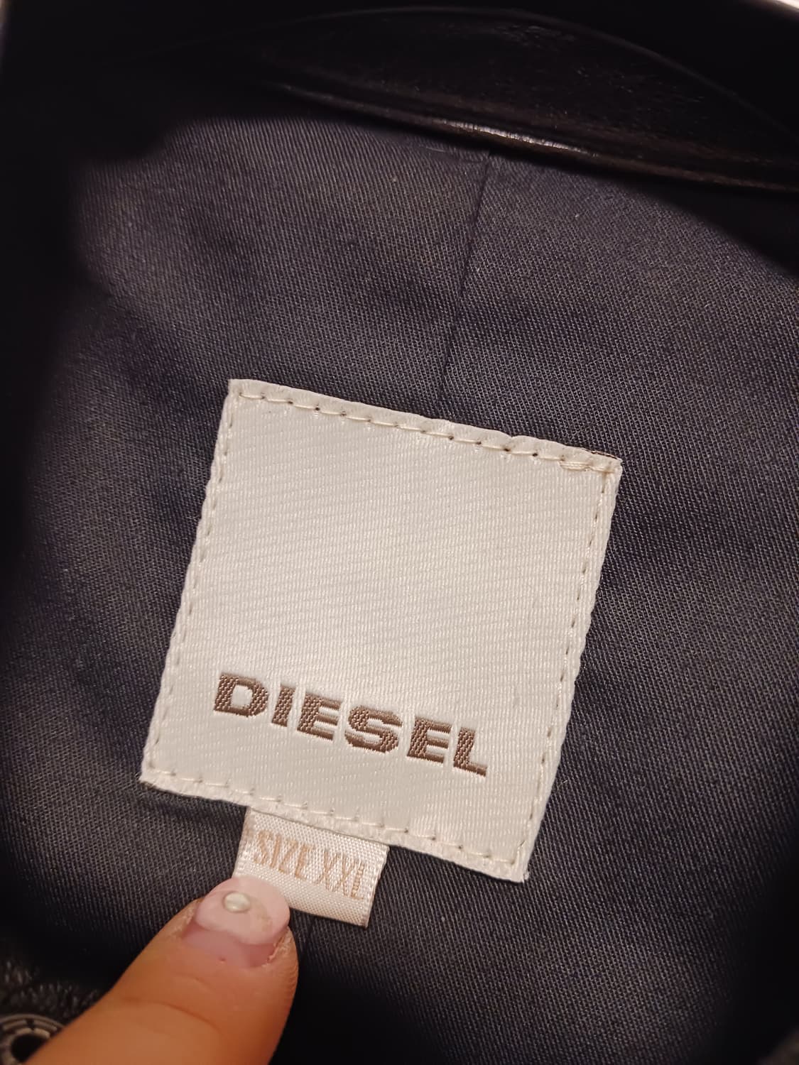 디젤 베라펠레. 레더자켓 상품이미지2