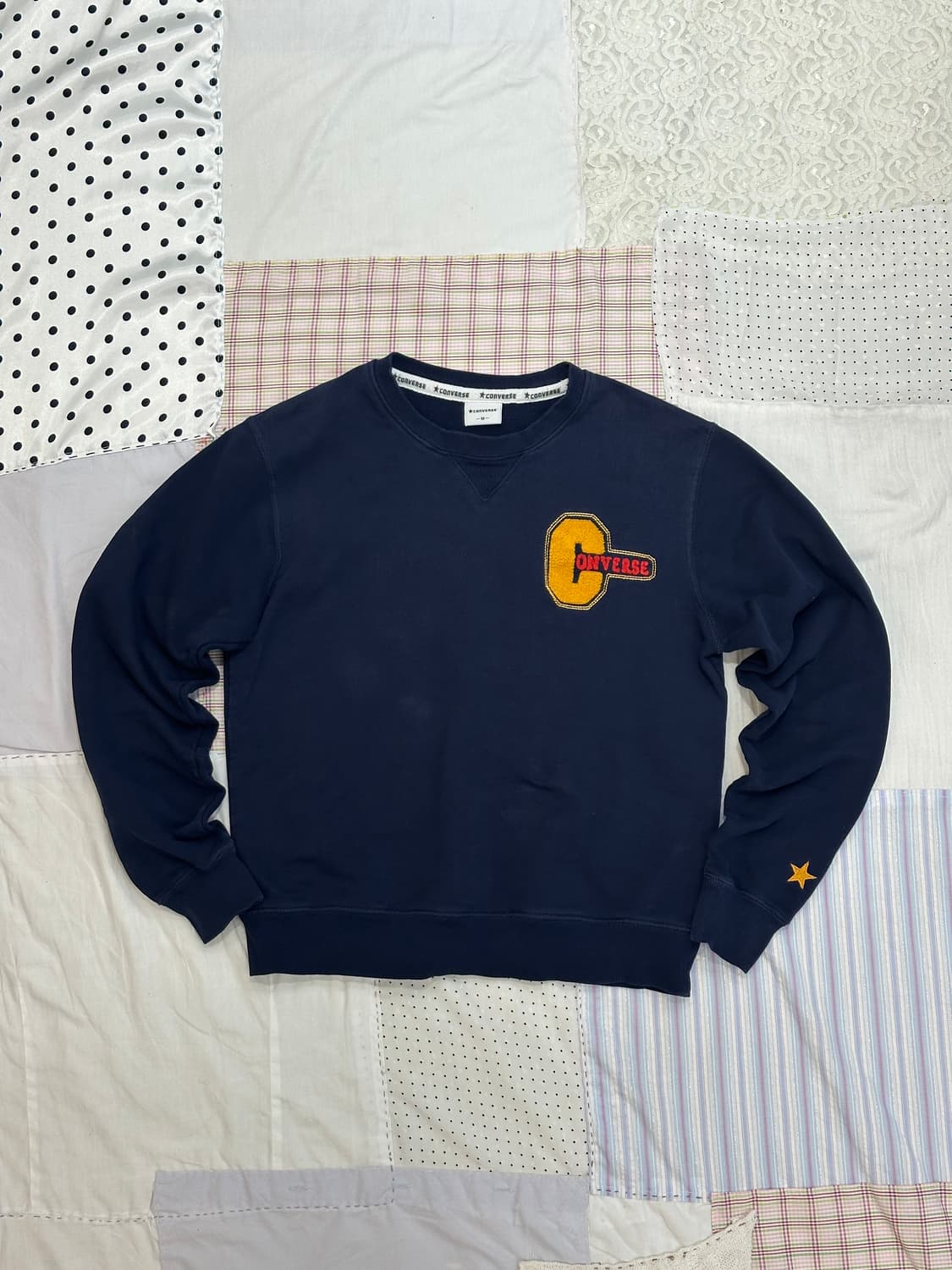 컨버스 네이비 맨투맨  상품이미지7