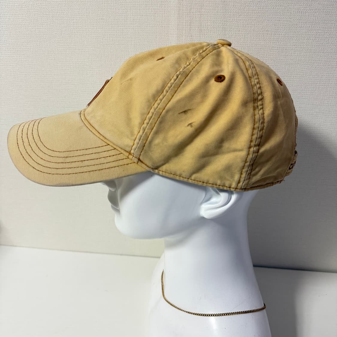 칼하트 빈티지 베이지 볼캡 상품이미지2