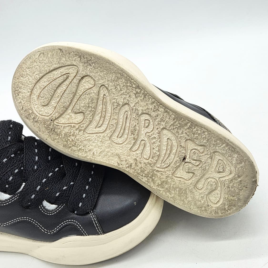 OLD ORDER x ANN ANDELMAN 우먼스 레더 스니커즈 38 상품이미지3