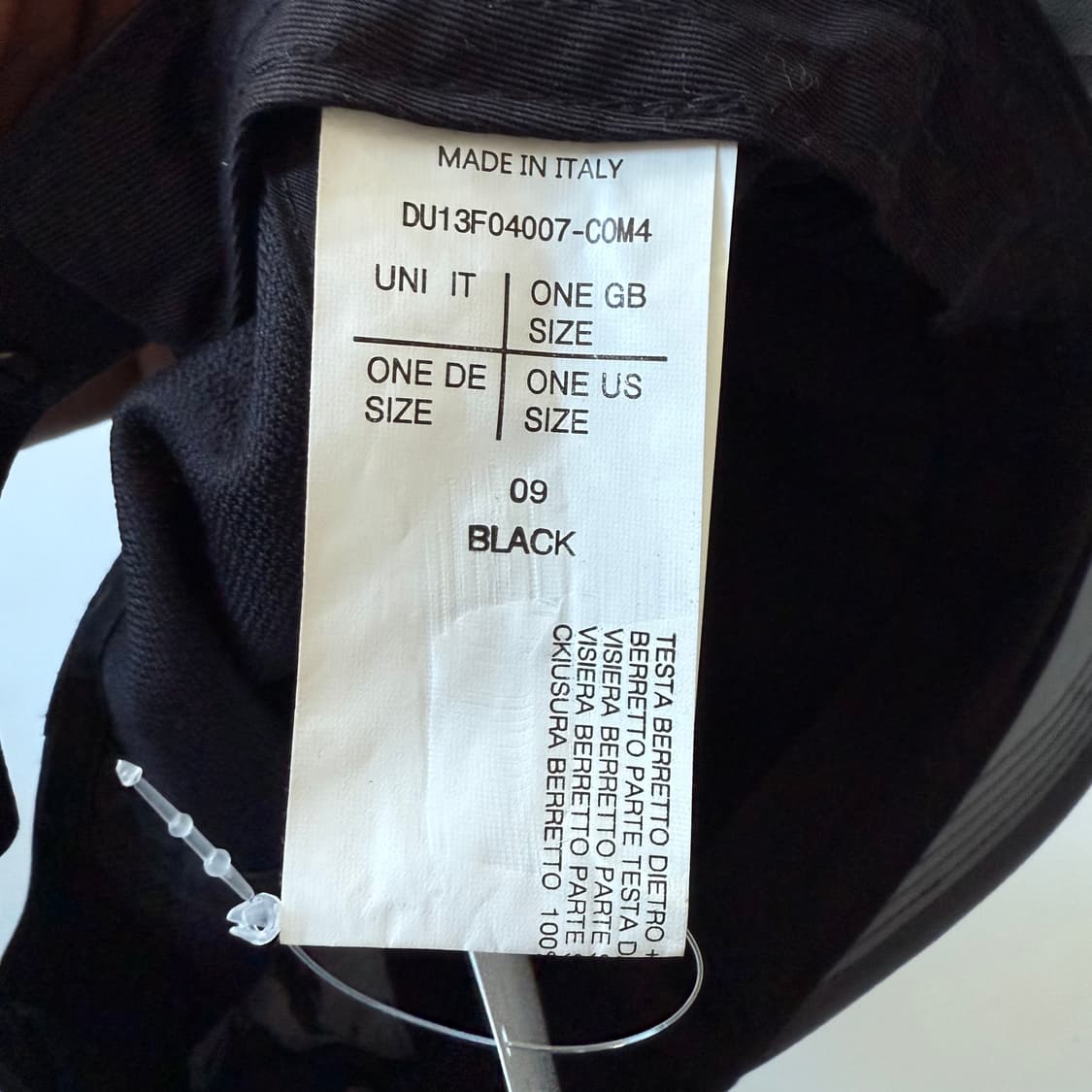 릭오웬스 다크쉐도우 올레더 볼캡  상품이미지8