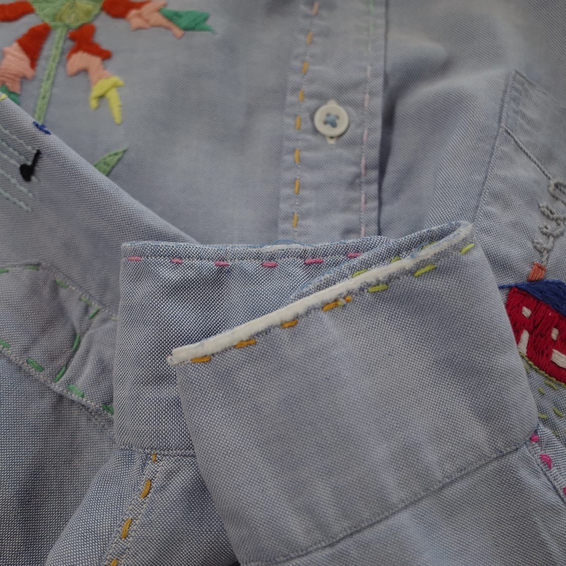 1960's Elbeco Hand Embroidered Shirt 상품이미지7