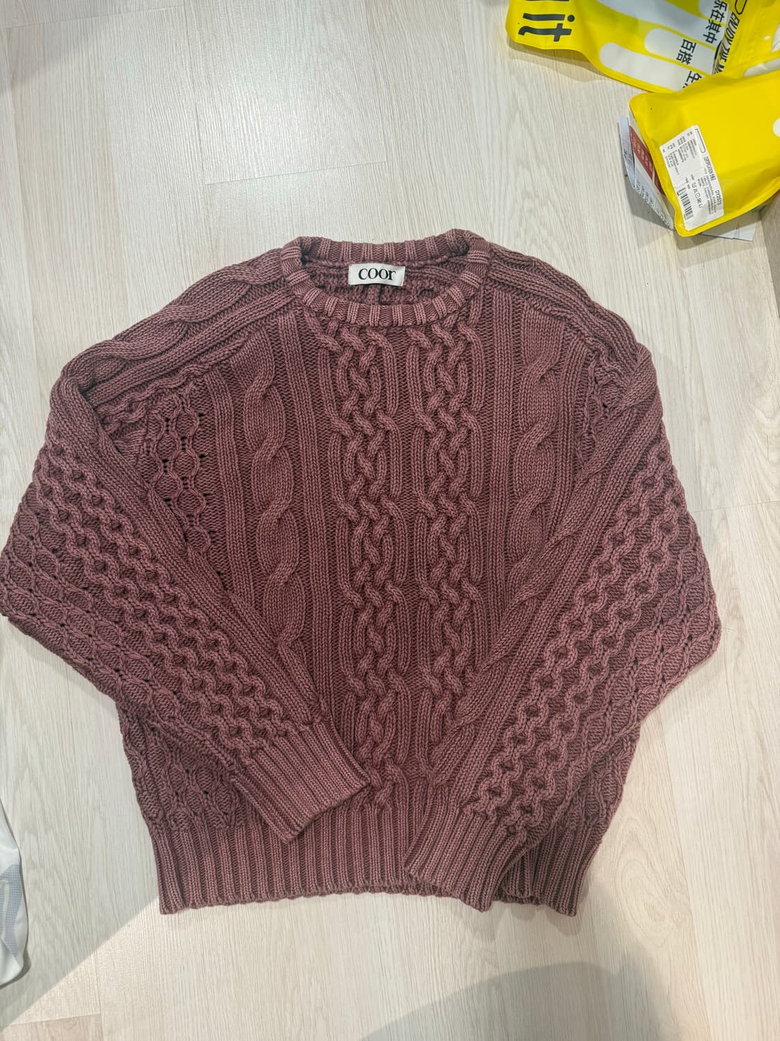 Coor 니트 상품이미지1