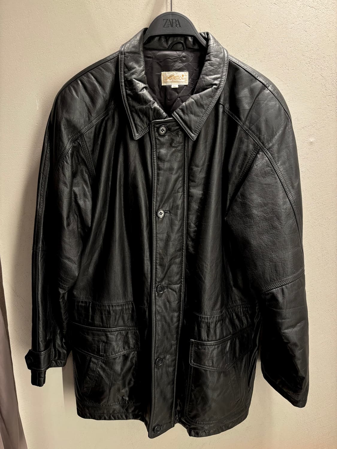 vtg lambskin carcoat 상품이미지3