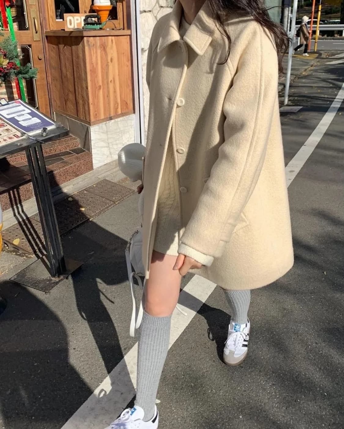 르플레인 모네 하프코트 상품이미지3