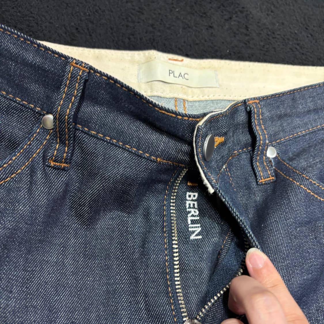 36 PLAC 플랙진 베를린 셀비지 생지 데님팬츠 상품이미지3