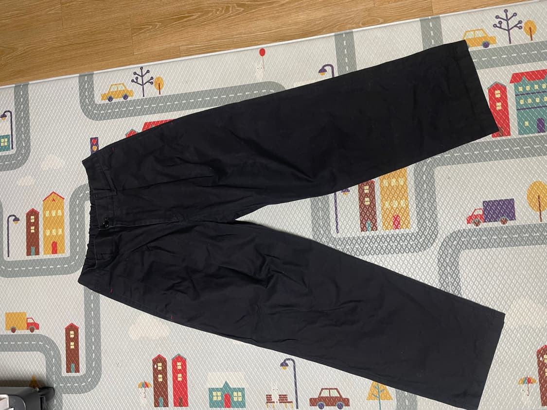 비얼디드키드 블랙 실루엣 팬츠 s-m 팬츠  상품이미지1