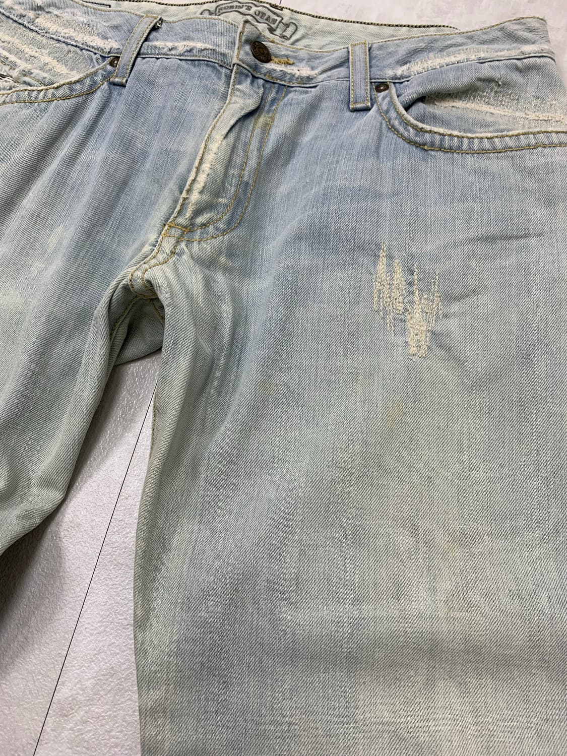 로빈스 진 포켓 디테일 데님 팬츠 #10 상품이미지9