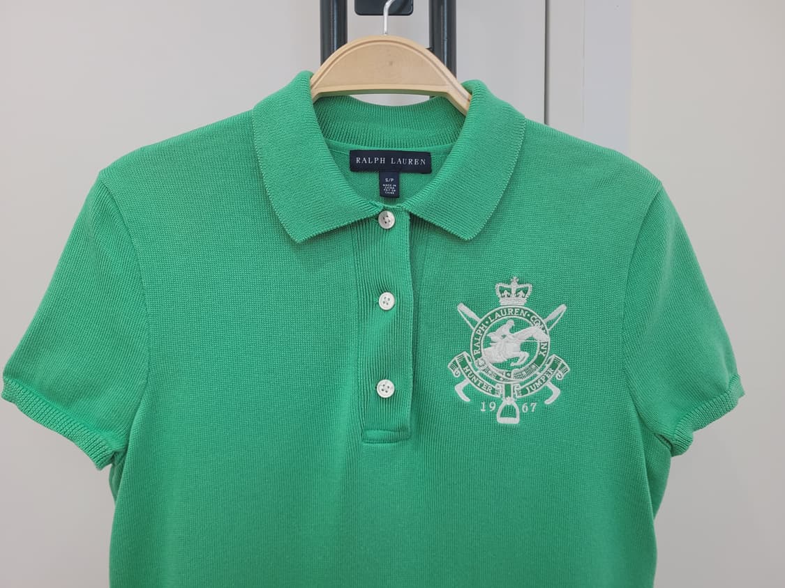 랄프로렌 코튼 니트 카라 원피스 S사이즈 상품이미지2