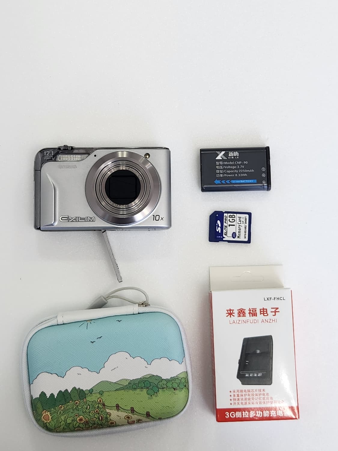 카시오 엑슬림 h10 디카  빈티지카메라 casio 매이크업카메라 아이유 상품이미지2