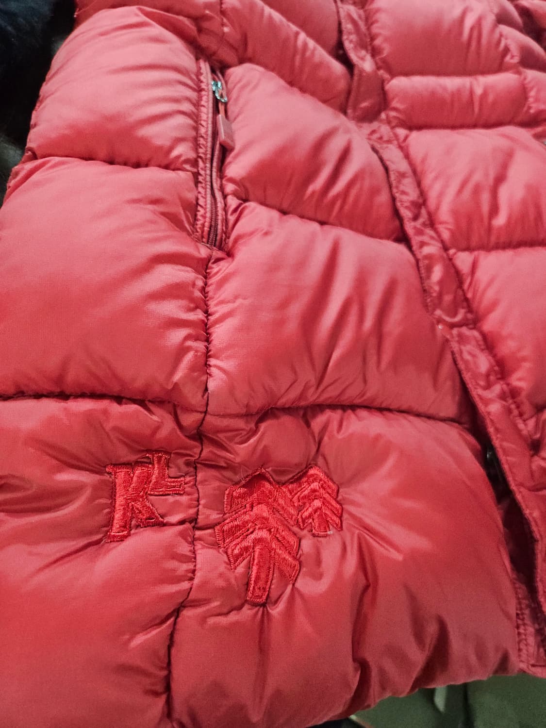 코오롱 정품 구스 패딩 점퍼 여성  100 상품이미지2