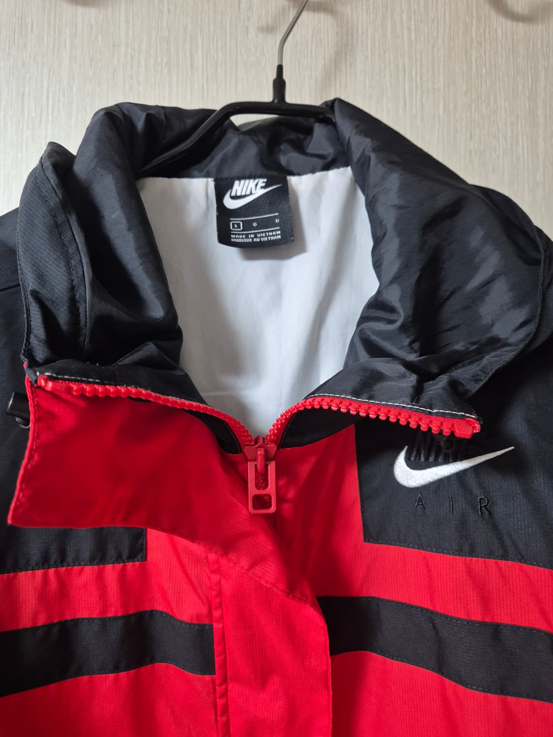 나이키 에어 우븐 아노락 후드 점퍼 라지 상품이미지5