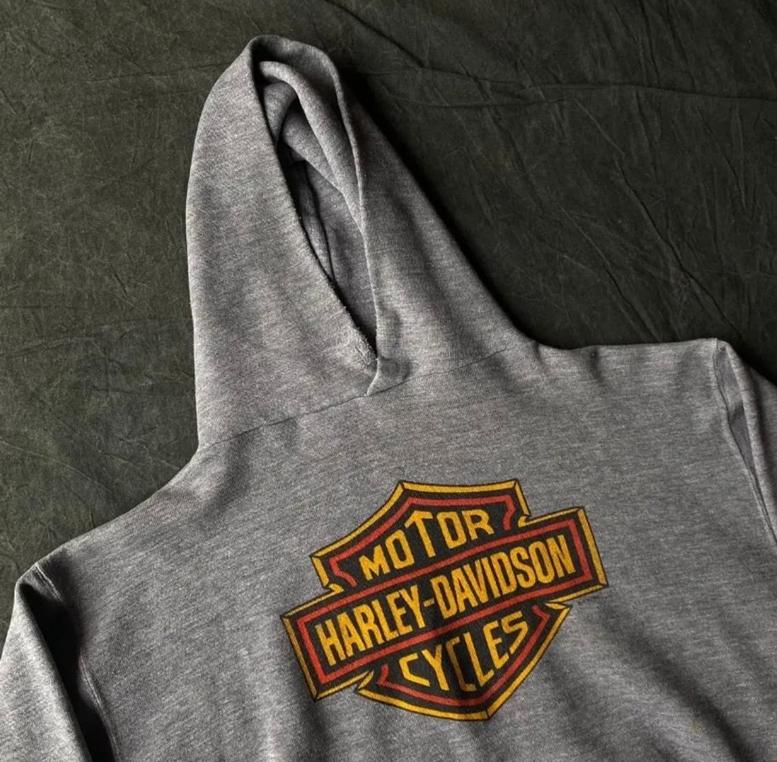 70s russell 러셀×할리데이비슨 후드티 상품이미지6