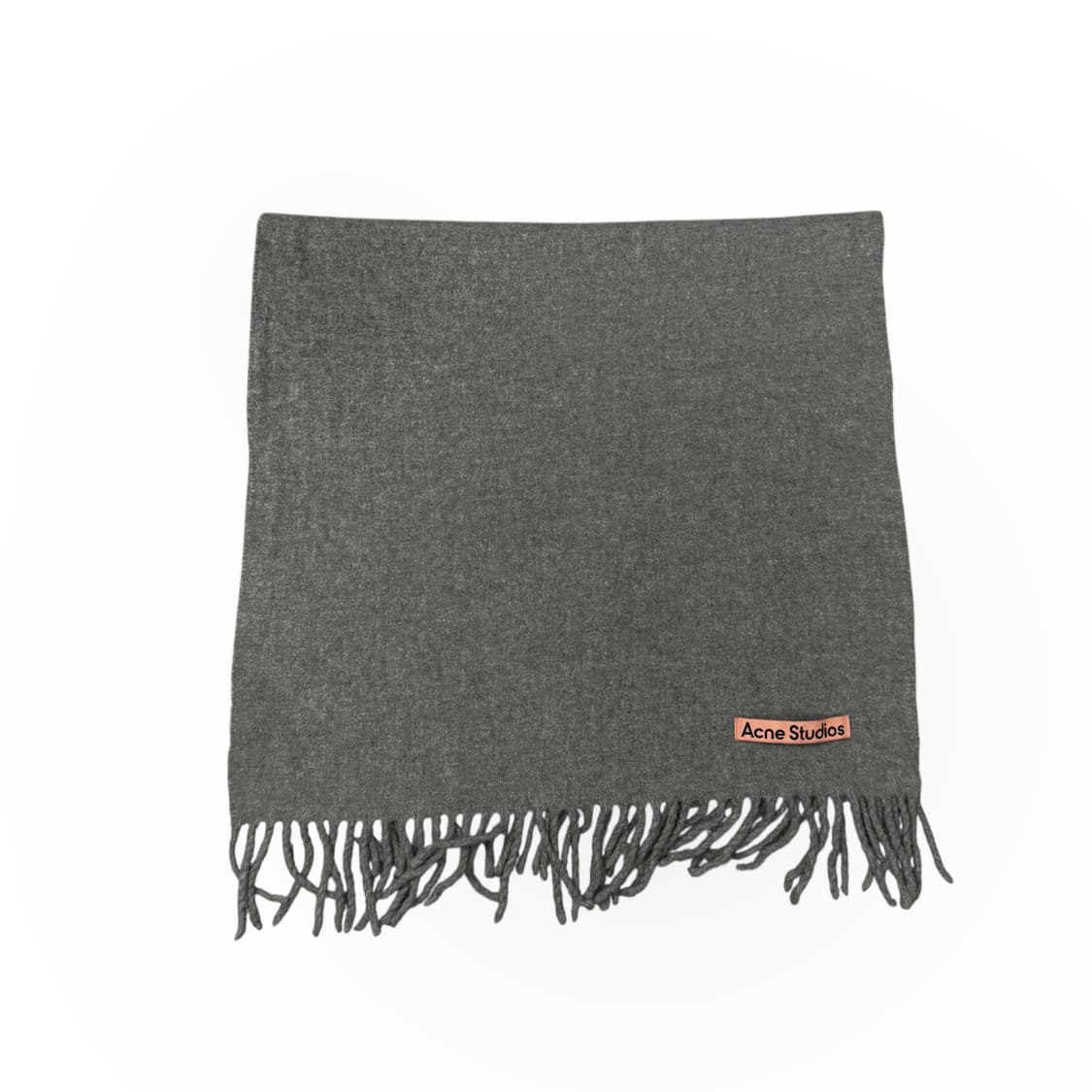 (OS) 아크네 스튜디오 내로우 울 머플러 그레이 상품이미지2