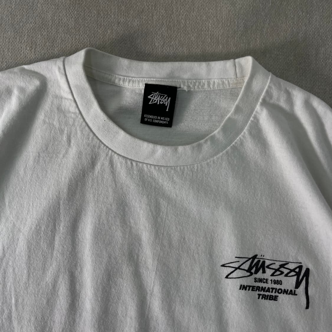 100 스투시 비트 사운드 피그먼트 다이드 반팔 티셔츠 상품이미지3