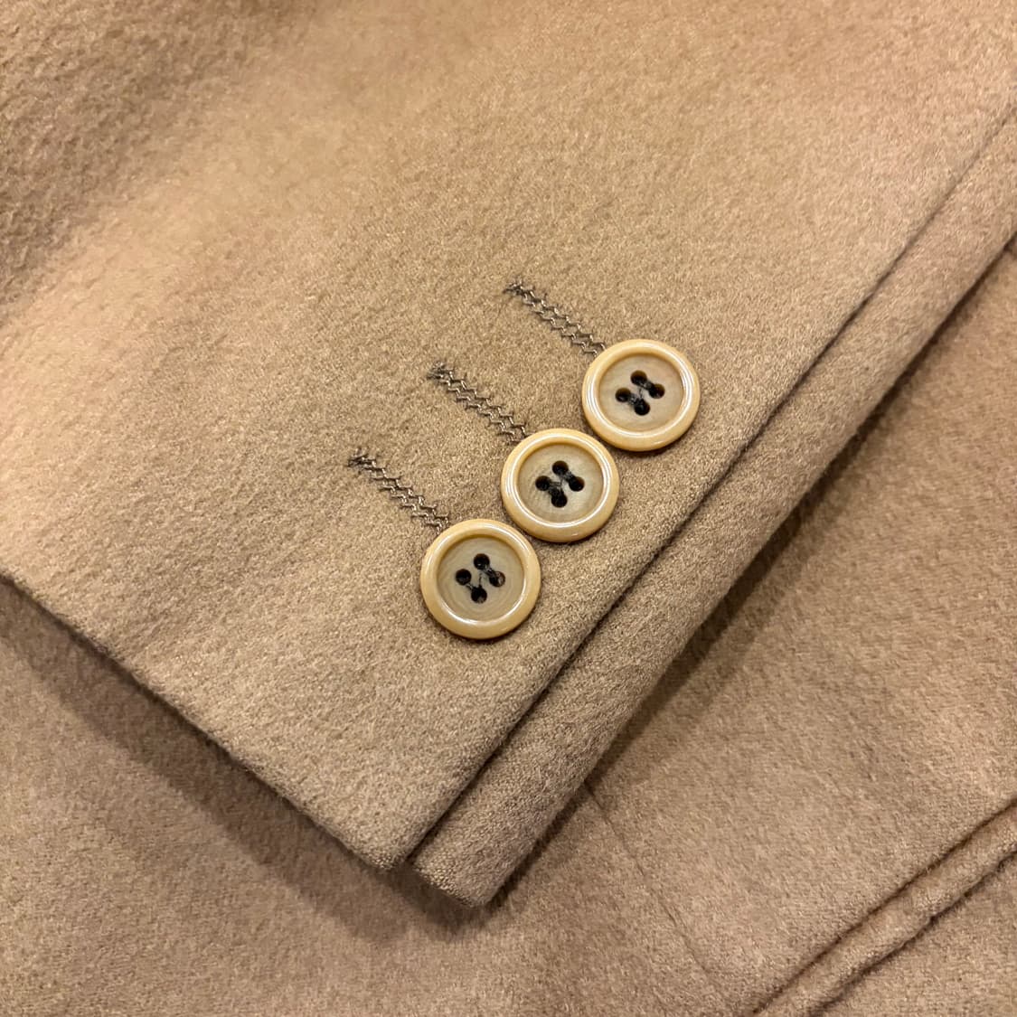 [41R] 입생로랑 뿌르 옴므 베이지 캐시미어 울 블레이저 자켓 B321 상품이미지4