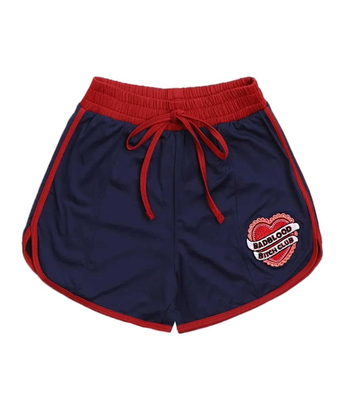 배드블러드 하트로고 돌핀 숏츠 상품이미지1