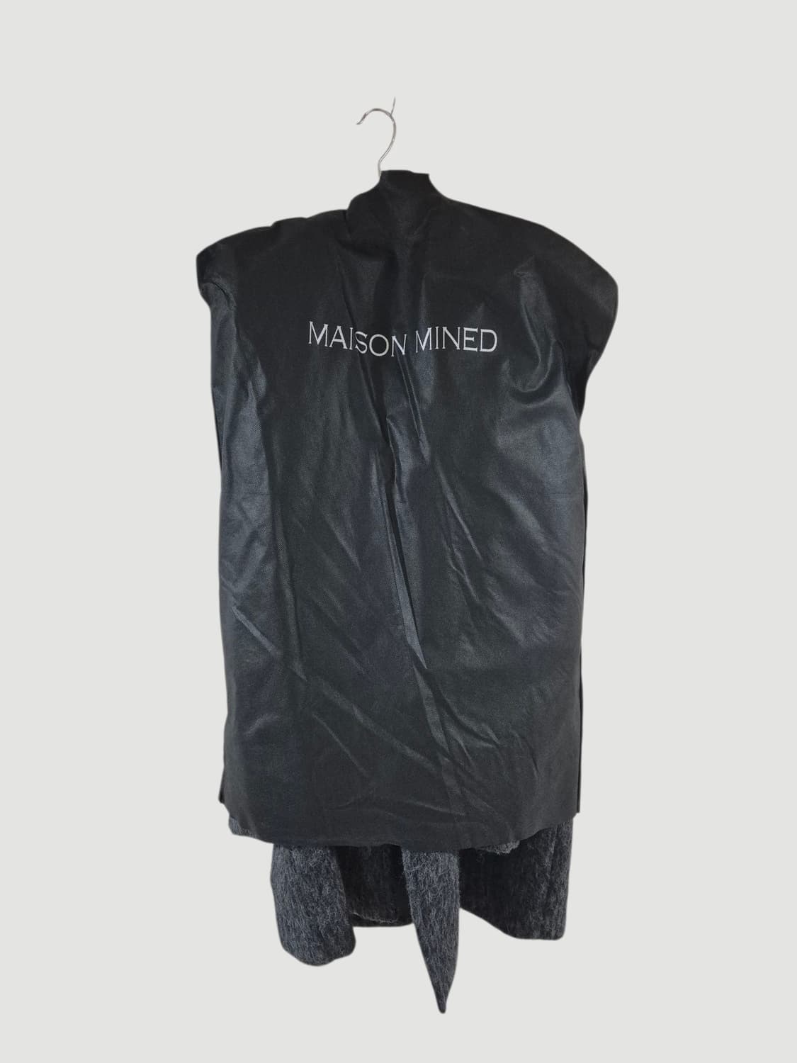 메종미네드 오버핏 하프 더블 코트 상품이미지4