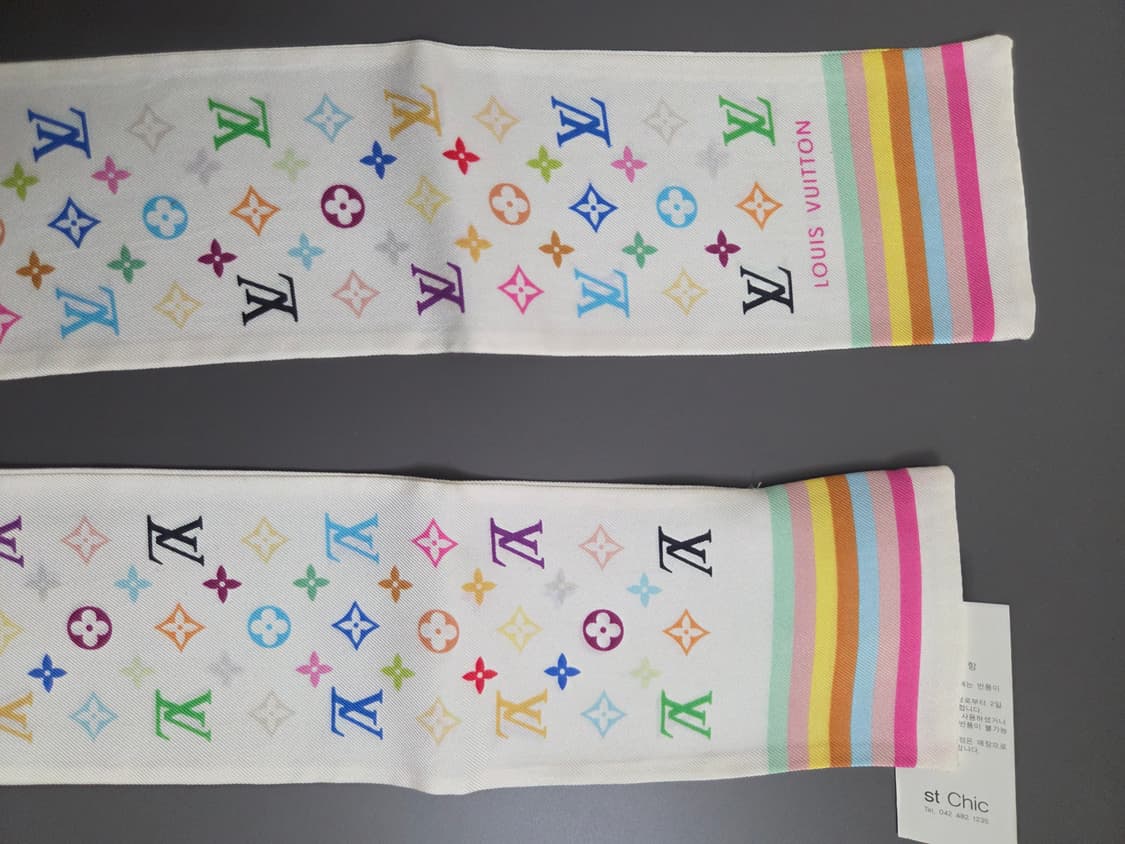 루이비통 멀티컬러 반다나 방도 스카프 상품이미지7