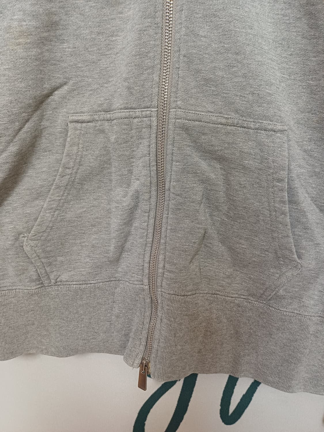 10s 올드나이키 정품빈티지/그레이 후드집업 (여성 L 90표기)남자95 상품이미지5