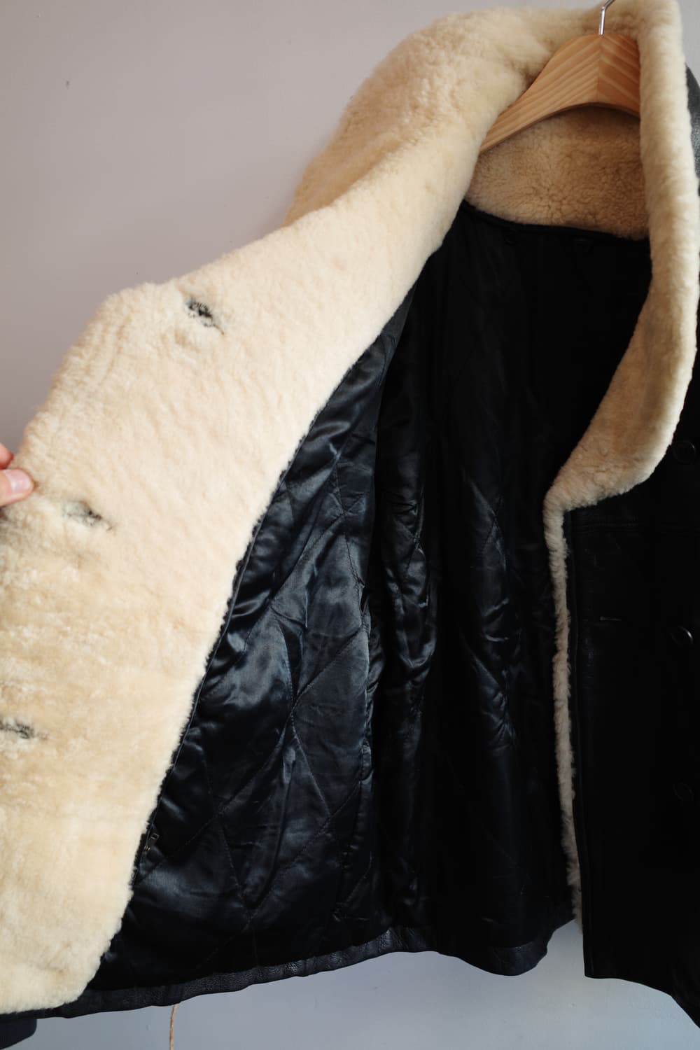 Japan brand 리얼레더 무스탕 상품이미지5