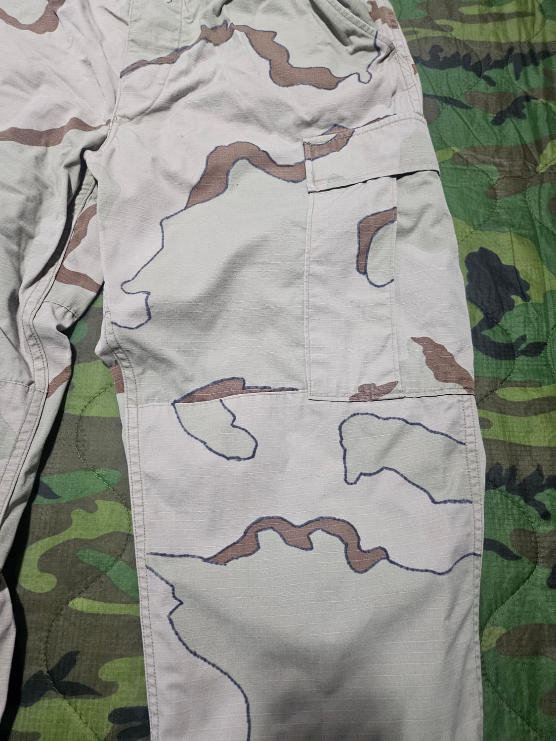 미군오리지날 사막삼색 bdu 팬츠 상품이미지4