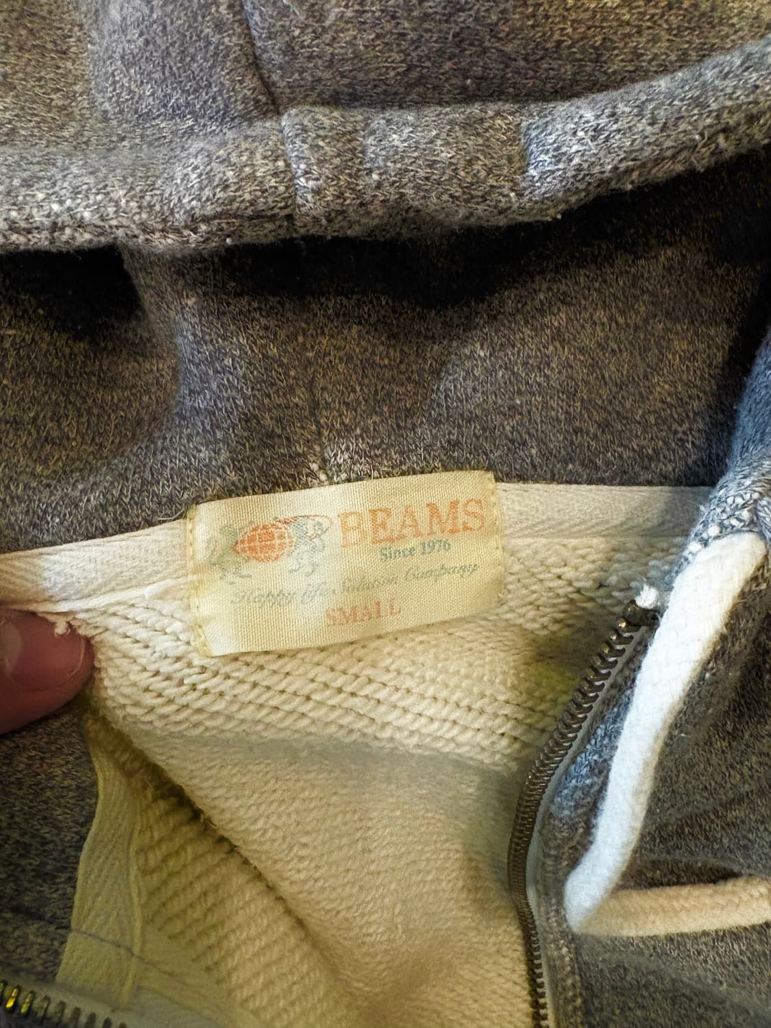 00s 빔즈 투포켓 투웨이 후드집업 S 상품이미지6