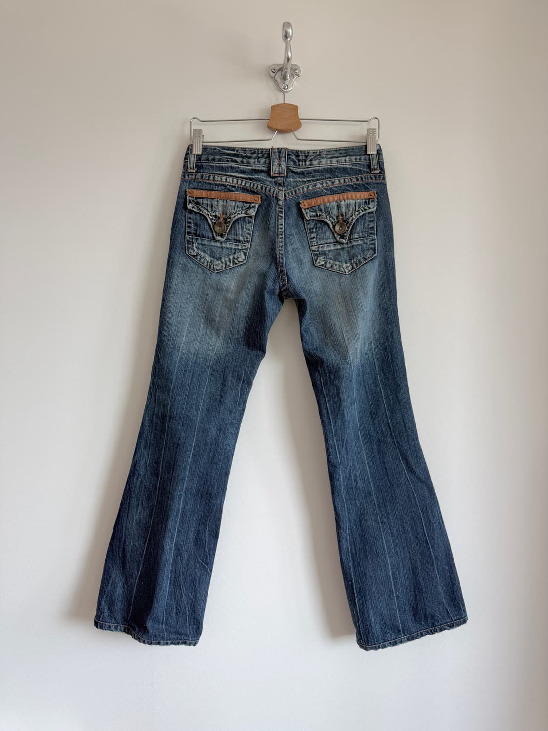 Pre owned y2k 워싱 부츠컷 데님 상품이미지5