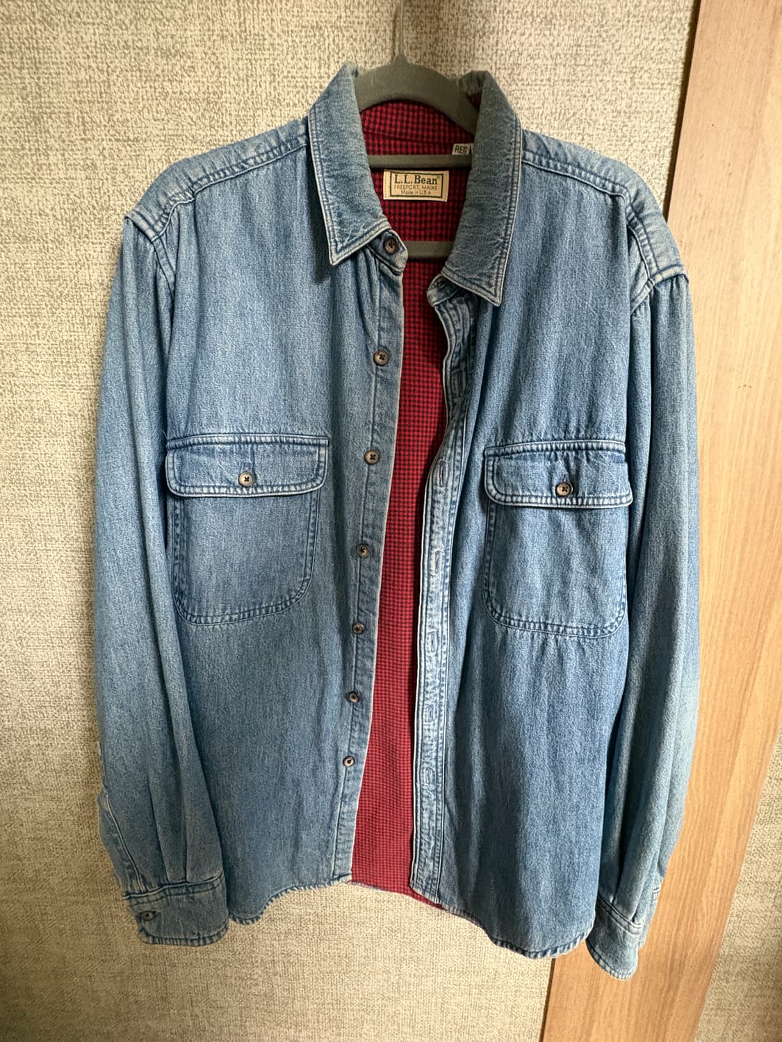 L.L. Bean 빈티지 데님 셔츠 상품이미지1