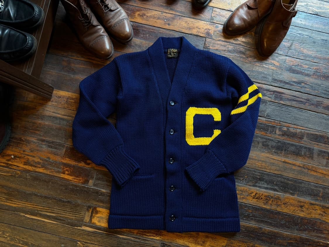 레터맨 가디건 100 상품이미지2