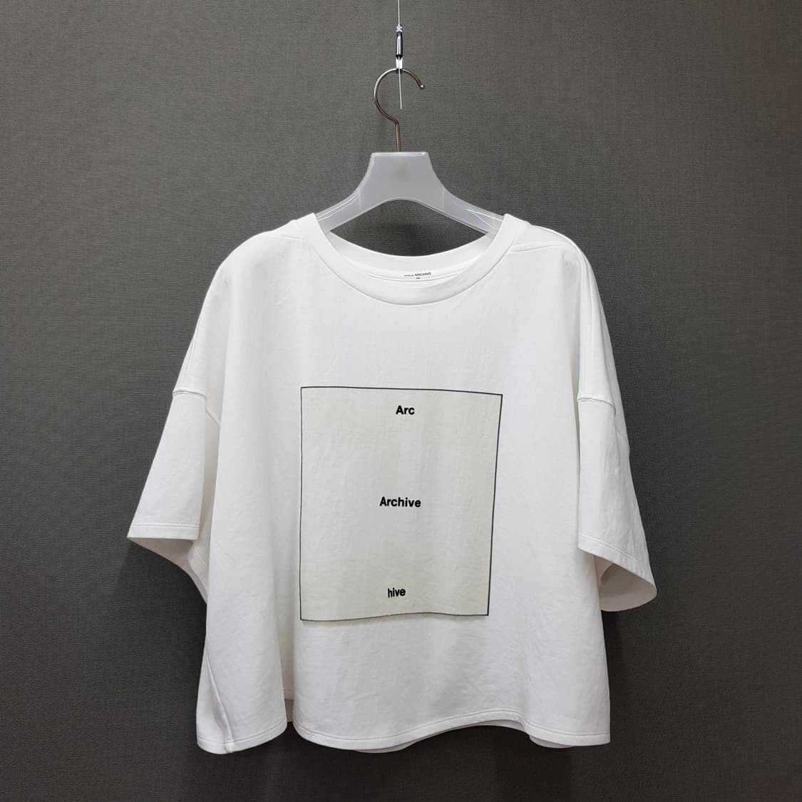 한섬 시스템 2021 레터링 프린트 티셔츠 F사이즈 상품이미지2