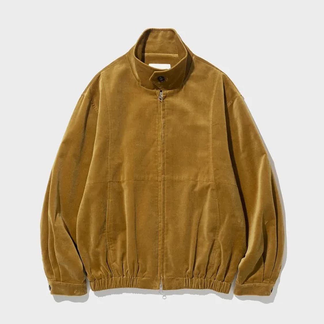 셔터 코튼 벨루어 자켓 yellow m 100 사이즈 상품이미지1